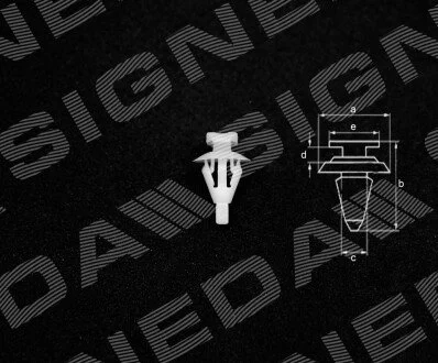 ПЛАСТМАСОВІ КРІПЛЕННЯ Signeda T112110