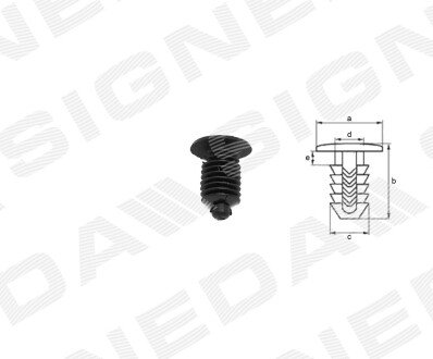 ПЛАСТМАСОВІ КРІПЛЕННЯ Signeda T123210