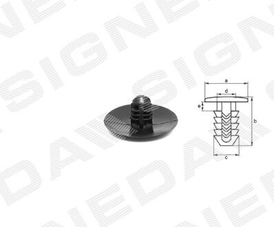 ПЛАСТМАСОВІ КРІПЛЕННЯ Signeda T149810