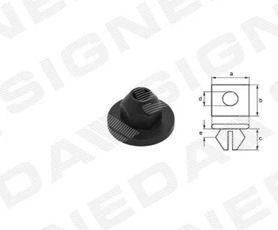 ПЛАСТМАССОВЫЕ КРЕПЛЕНИЯ Signeda T156410