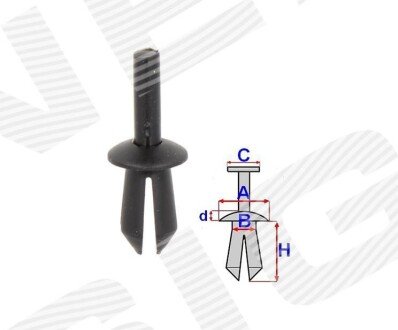 ПЛАСТМАСОВІ КРІПЛЕННЯ Signeda T2056125