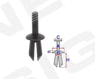 ПЛАСТМАССОВЫЕ КРЕПЛЕНИЯ Signeda T2056125