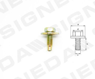 ПЛАСТМАСОВІ КРІПЛЕННЯ Signeda T217510