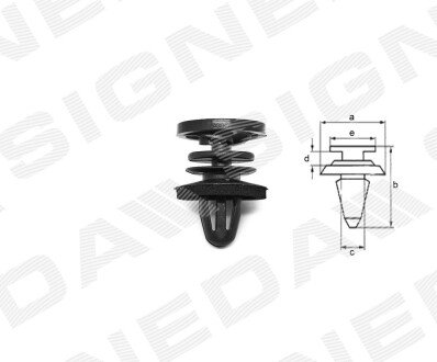 ПЛАСТМАСОВІ КРІПЛЕННЯ Signeda T223510