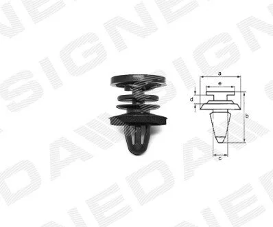 ПЛАСТМАСОВІ КРІПЛЕННЯ Signeda T223510
