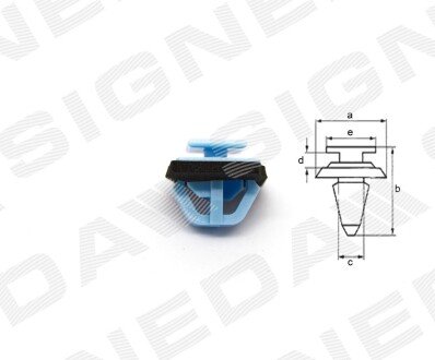 ПЛАСТМАСОВІ КРІПЛЕННЯ Signeda T249610