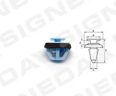 ПЛАСТМАСОВІ КРІПЛЕННЯ Signeda T249610
