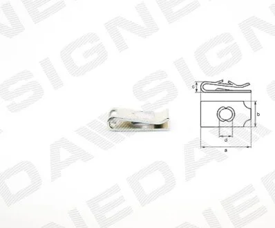 ПЛАСТМАССОВЫЕ КРЕПЛЕНИЯ Signeda T38510