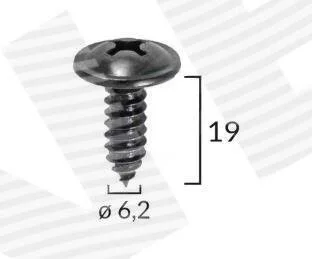 ПЛАСТМАСОВІ КРІПЛЕННЯ Signeda T6046210