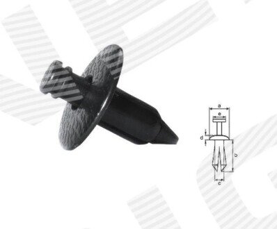 ПЛАСТМАССОВЫЕ КРЕПЛЕНИЯ Signeda T65210