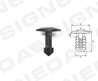 ПЛАСТМАСОВІ КРІПЛЕННЯ Signeda T7805