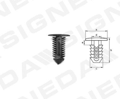 ПЛАСТМАСОВІ КРІПЛЕННЯ Signeda T79810