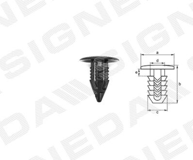 ПЛАСТМАСОВІ КРІПЛЕННЯ Signeda TA6-310