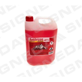 Антифриз красный, -40 °C, G12, 5 кг Signeda T.ANTIFRIZ5KR