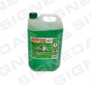 Антифриз зеленый, -40 °C, G11, 5 кг Signeda T.ANTIFRIZ5KZ