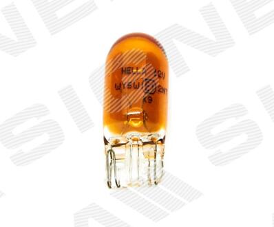 Лампа розжарювання, WY5W 12V 5W W 2,1 x 9,5d Amber Signeda WY5W(H)