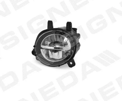Фара противотуманна BMW 1 (F20/F21), 05.15 - 19 Signeda ZBM2039(K)R