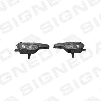 ПЕРЕДНЯЯ ФАРА Signeda ZCV111023SET