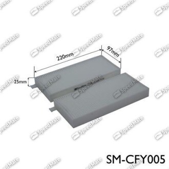 Фільтр салону (SPEEDMATE, Korea) SK SPEEDMATE SM-CFY005