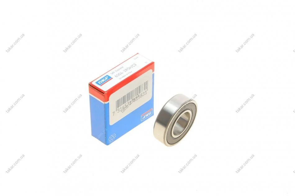 Підшипник кульковий 6004 2RSH/C3 (20х42х12) SKF 6004-2RSH/C3 (фото 1)