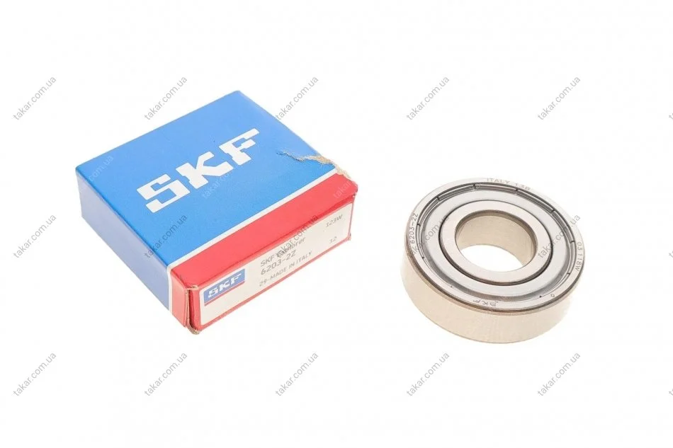 A_Подшипник 17x40x12 SKF 6203-2Z (фото 1)