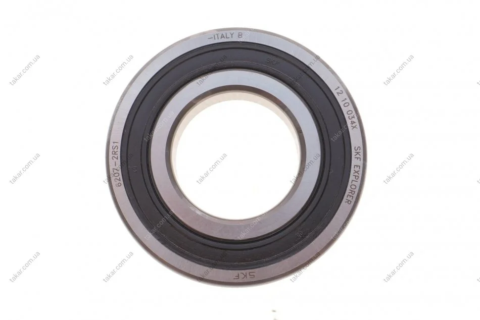 Підшипник 35x72x17 SKF 6207-2RS1 (фото 1)