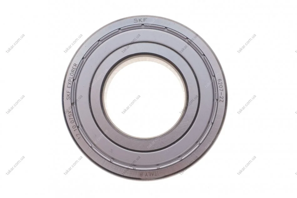 Комплект подшипника ступицы колеса. SKF 6207-2Z (фото 1)