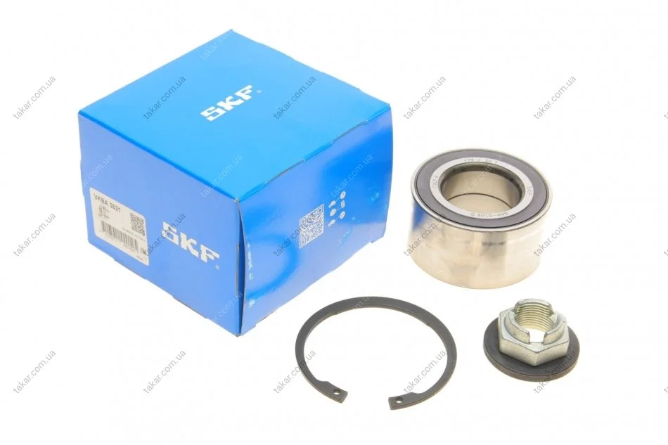 Подшипник ступицы колеса Передняя ось, двухсторонняя сторона SKF VKBA 3531 (фото 1)