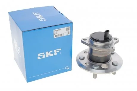 Комплект подшипника ступицы колеса. Задняя ось, двухсторонняя сторона SKF VKBA 3947