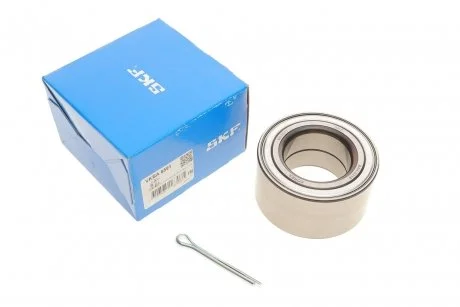 Підшипник маточини колеса Передня вісь, двостороння сторона SKF VKBA 6591