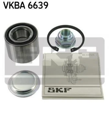 Підшипник маточини колеса Задня вісь, двостороння сторона SKF VKBA 6639 (фото 1)