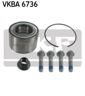 Подшипник ступицы колеса Передняя ось, двухсторонняя сторона SKF VKBA 6736 (фото 1)