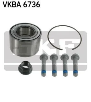 Подшипник ступицы колеса Передняя ось, двухсторонняя сторона SKF VKBA 6736