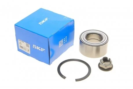 Комплект подшипника ступицы колеса. Задняя ось, двухсторонняя сторона SKF VKBA 7000