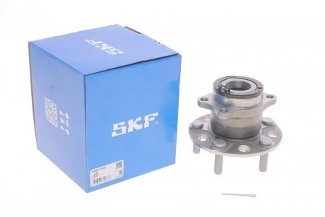 Комплект подшипника ступицы колеса. Задняя ось, двухсторонняя сторона SKF VKBA 7505