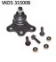 Опора кульова SKF VKDS 315008 (фото 1)