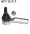 Накінечник рульової тяги AUDI/SEAT/SKODA/VW A3/Leon/Octavia/Golf "FR "04>> SKF ="VKDY311017" (фото 1)