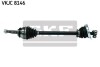Полуось левая 690mm с ABS Logan,Sandero 04- 23зуба SKF VKJC 8146 (фото 1)
