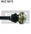 Приводний вал BMW/3 series "1,6-2,0 "05-13" SKF ="VKJC8672" (фото 3)