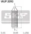 Пыльник рулевой тяги SKF VKJP 2093 (фото 2)