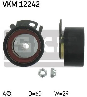 Ролик модуля натяжителя ремня SKF VKM 12242 (фото 1)