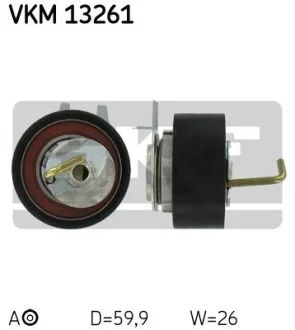 Ролик ремня ГРМ, 60 мм SKF VKM 13261