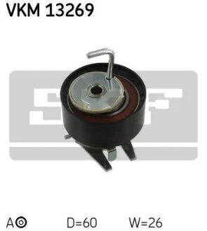 Ролик ремня ГРМ, 60 мм SKF VKM 13269