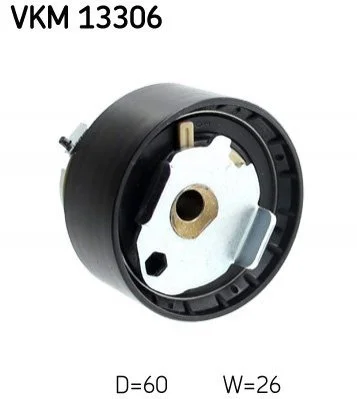 Ролик модуля натяжителя ремня SKF VKM 13306 (фото 1)