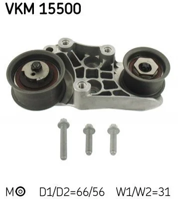 Шків натяжний SKF VKM15500 (фото 1)