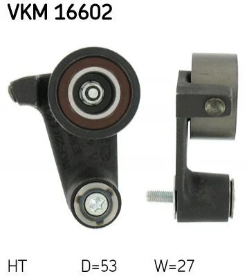 Ролик модуля натяжителя ремня SKF VKM 16602 (фото 1)