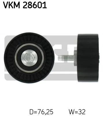 Ролик модуля натяжителя ремня SKF VKM 28601 (фото 1)