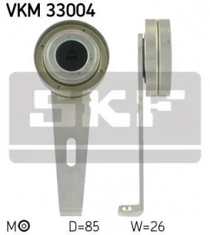 Ролик натяжной ремень поликлинового (приводного), 85 мм SKF VKM33004