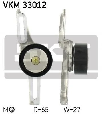 Ролик модуля натяжителя ремня SKF VKM 33012 (фото 1)