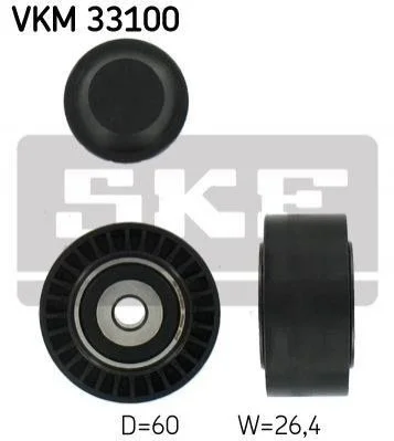 Ролик модуля натяжителя ремня SKF VKM 33100 (фото 1)